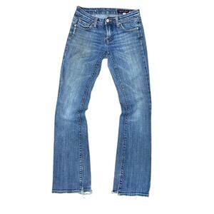 Vintage Y2K Vigoss Low-Rise Slim Distressed Grunge Womens Jeans